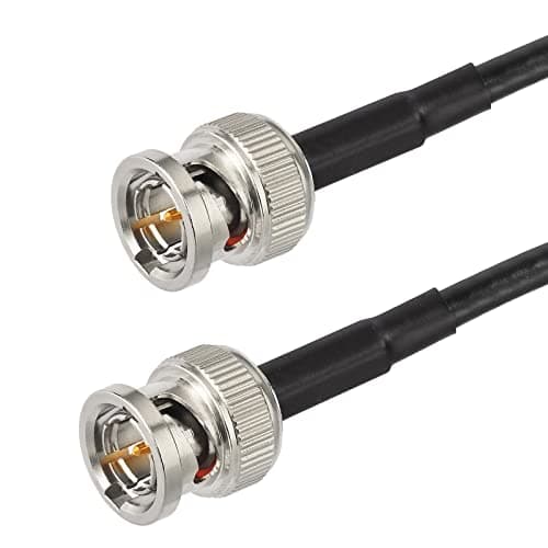 Superbat Câble SDI 60cm 3G/6G/12G BNC Mâle à Mâle Belden 4855R 75ohm Câble Vidéo SDI pour 3G-SDI/12G-SDI/HD-SDI/4K/8K Enregistreur Oscilloscope Caméra de Sécurité Convertisseur SDI
