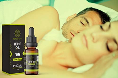 VerusHemp Le chanvre 1500 mg Liquide | Forte de haute qualité | Natural Ingredients | suitable for Vegans & Vegetarians 10ml Hemp seed oil