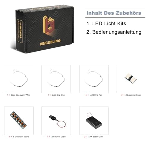 Kit d'éclairage LED pour Lego 42179 Planète Terre et Lune en Orbit Building (Pas de Lego), kit d'éclairage décoratif pour Lego Technic Soleil, Terre, Lune