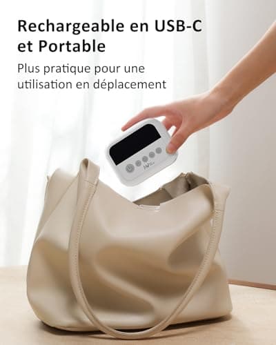 Aspirateur nasal Mouche-bébé électrique |9 forces d'aspiration Aspirateur à sécrétions nasales Aspirateur pour bébé rechargeable avec musique