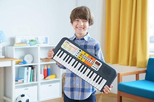 Yamaha PSS-F30 – Clavier Mini Touches – Clavier d'initiation léger et portable pour enfants et débutants – Avec mini touches et sonorités d'instruments intégrées – Noir