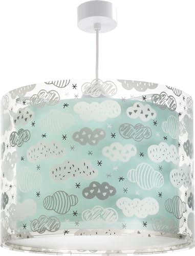 Dalber lampe suspension enfant Clouds Nuages Vert