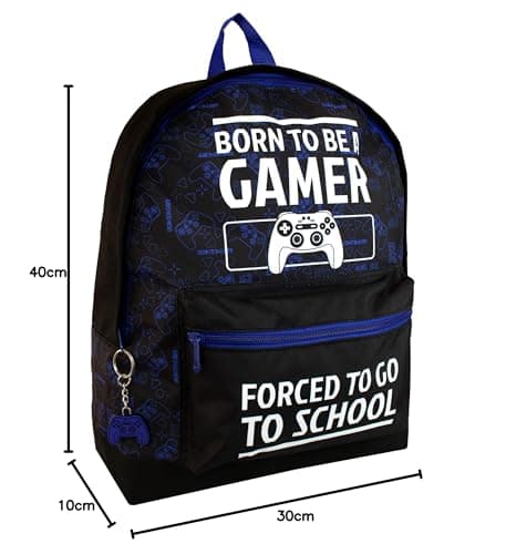 Harry Bear Garçon Sac à dos Gaming Noir
