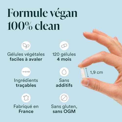Zinc Bisglycinate 15 mg TRAACS® + Vitamine B6 Bioactive | Haute Absorption & Haute Teneur en Zinc | Complement Alimentaire Immunité & Acné | 120 Gélules | Fabriqué en France | Novoma (ex Nutrivita)