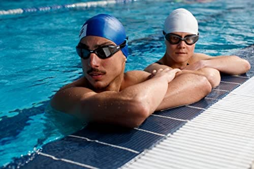 arena The One Lunettes de Natation Unisexe Adulte, Lunettes de Natation à Large Lentilles, avec Traitement Anti-Buée et Protection UV, Pont Nez Auto-Adaptatif, Joints Anti-Orbite