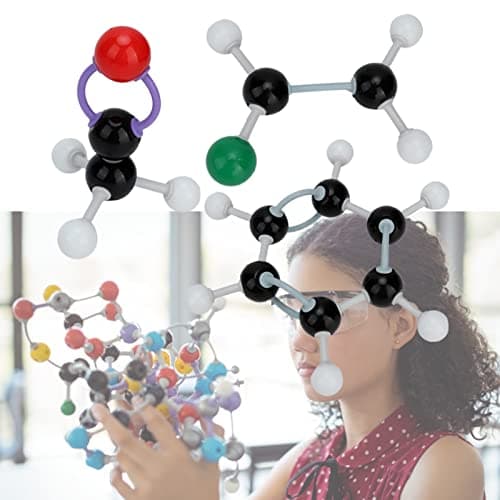 WGFOIP 267Pcs Modele Moleculaire, Chimie Organique Kit Structure de Biochimie de Base pour étudiants et Enseignants en Chimie