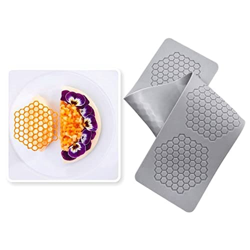 Moule en silicone en forme de nid d'abeille pour décoration de gâteaux en forme de ruche - Pour chocolats, bonbons, cupcakes, argile polymère