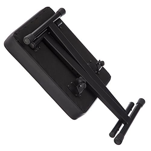 Rockjam Banc de clavier Premium RockJam rembourré réglable ou tabouret de piano numérique