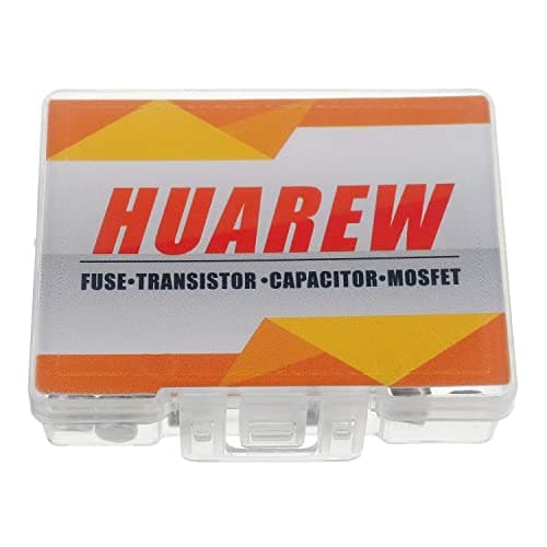 HUAREW T2.5AL250V 20 pièces 5x20mm fusible en verre à fusion lente 2.5A 250V 0.2 x 0.78 pouces fusible à retardement