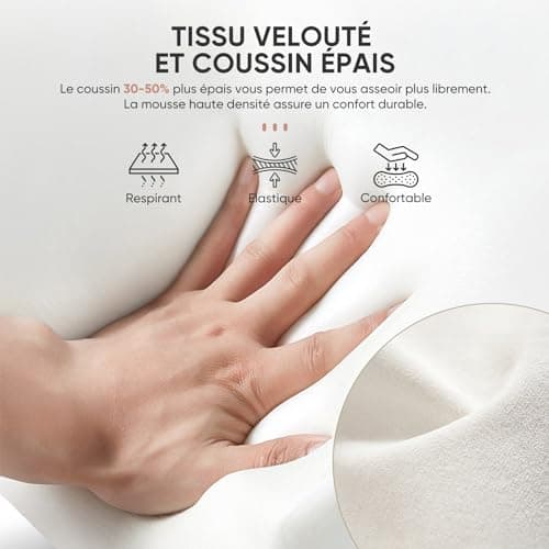 WOEOA Chaise de Bureau en Velours, Chaise Coiffeuse Coquillage, Pivotante à 360°, Hauteur Réglable, Pour Salon, Chambre à Coucher, Étude de Vanité, Charge Maximale 135 kg, Pour Filles et Femmes - Rose