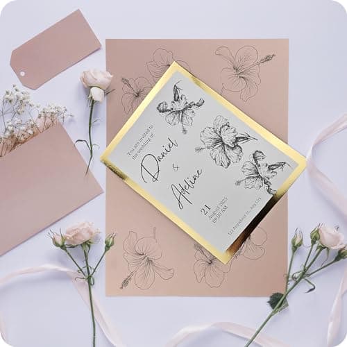 Netuno 10x carton miroir or A4 210x297 mm 300g Mirror Gold carton effet miroir papier miroir métallique papier de bricolage effet miroir pour billets d'entrée cartes de visite calendriers DIY