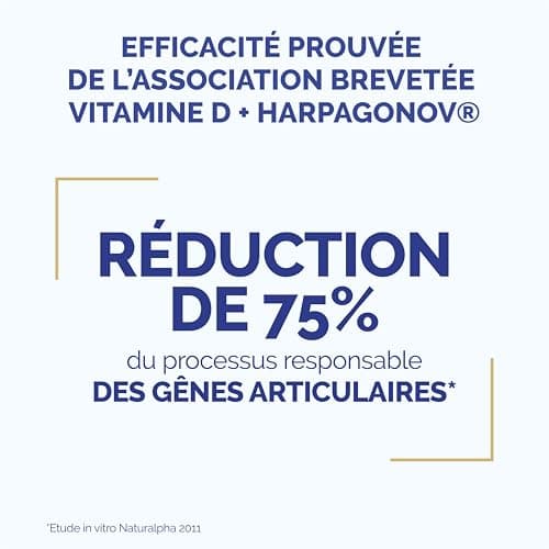 Laboratoire NaturAvignon Harpagophytum Ampoules | Confort articulaire | Efficacité prouvée | Equivalent 3000mg de racine d'harpagophytum + Vitamine D3 | Arôme naturel | 20 ampoules (20 jours)