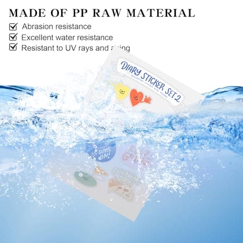100 Pièces Feuille Papier Transparent Autocollant Imprimante Kit, Papier Stickers Imprimante Imprimable Waterproof, pour Imprimante Laser Papier Collant Transparent
