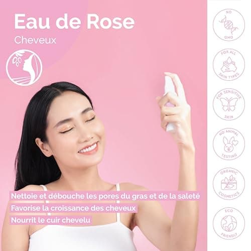 Fatima's Garden Eau de Rose - Tonique Hydratant Bio, 300ml