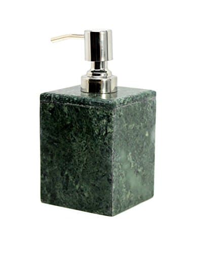 Set de Bain 4 pièces | Comprend Un Distributeur de Savon Liquide, Un Porte-Brosse à Dents, Un Porte-Dentifrice, Un Porte-Savon - en Pierre Naturelle