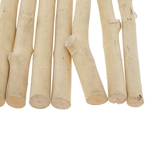 oshhni 7X Bois Flotté Bâtons Journal Rustique Artisanat Brindille Remplisseur de