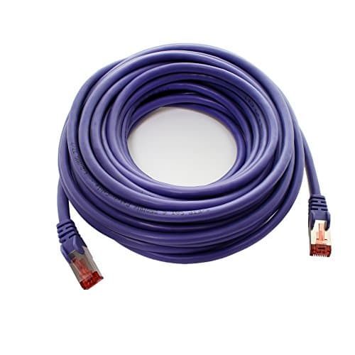 1aTTack.de 5x 0,5m - Câble patch câble réseau Cat 6 Cat6 RJ45 SFTP - violet