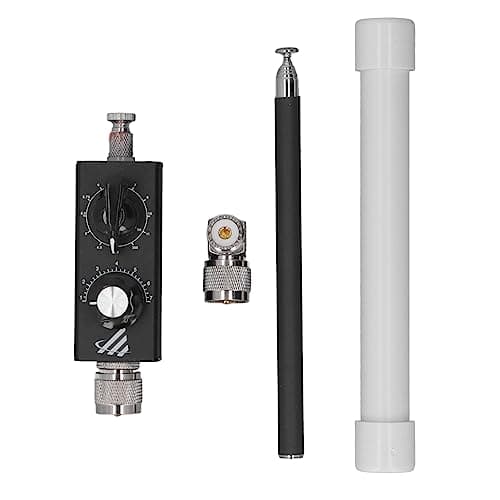 Pwshymi Antenne réglée sur Toute la Bande, Petite Boucle d'antenne QRP HF résistante aux interférences de directivité Forte pour la Transmission de la réception du Signal