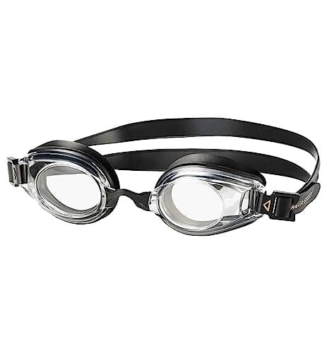 Aqua Speed ® Lumina, Lunettes de Natation avec dioptries de -1,5 à -8,0 / UVA/UVB de 100%, Hauteur:-3.5;Model:Lumina/Noir/Non teinté