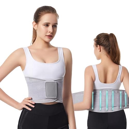 MageJoy Ceinture de Soutien Lombaire - Ceinture Orthopédique pour le Dos pour la Thérapie de la Douleur et le Soutien