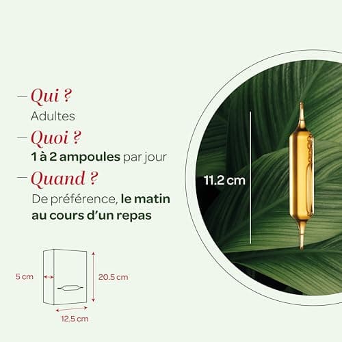 SuperDiet Fluidilège Bio Circulation tonifiée 20 ampoules de 15ml soit 300ml