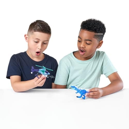 5 SURPRISE Dino Strike Ice Age, série 6, Capsules Surprises de Mini-Objets de Collection, (2 Capsules)