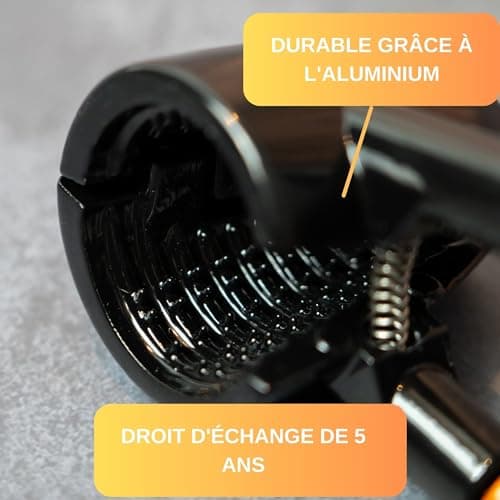 Casse-Noix Thiru avec poignée en Bois élégante - Casse-Noix pour Noix - Casse-Noix sans écrasement - Transmission de Force Facile (poignée en Bois Basic)