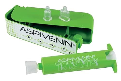 PARAVOSTRA | Aspivenin | Pompe à venin | Aspire de façon indolore tous les venins | Soulage la douleur occasionnée par les piqûres ou les morsures d'animaux venimeux | Fabriqué en France | Lot de 2x1