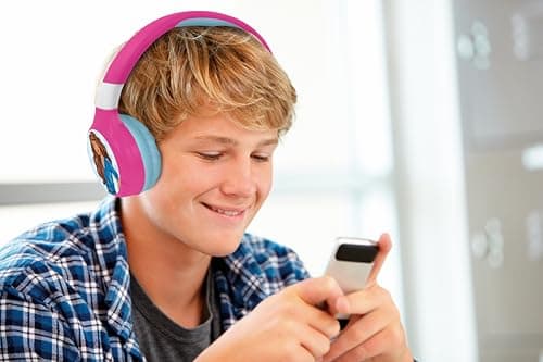 Lexibook - Mattel Barbie -Casque audio 2-en-1 Bluetooth & Filaire avec micro et bouton de contrôle, Batterie rechargeable longue durée - HPBT010BB