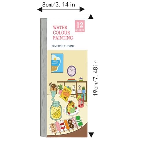 Kit de peinture aquarelle portable, livres de coloriage à l'eau pour | Livre de coloriage sur l’eau de voyage - Livre de coloriage à l'eau de voyage, peinture avec des livres de coloriage à l'eau pour