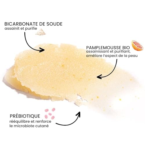 Pulpe de Vie - Déodorant Certifié BIO Wonder Bras 55g - Anti-gaspi ! Pamplemousse - Protection Naturelle - Sans Produits Toxiques - Zéro Déchet