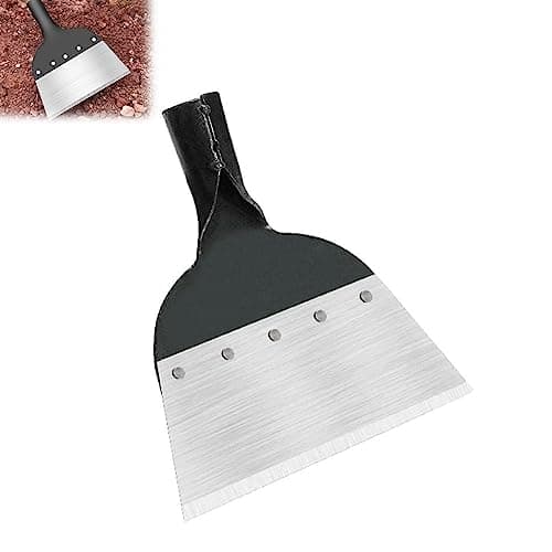 Pelle de Nettoyage de Jardin,Pelle de Jardin Multifonction,Multifonctionnelle en Acier de DéSherbage,Outil de DéSherbage Agricole, pour Jardin,DéSherbage,Plantation,DéSherbage de La Ferme(23cm)