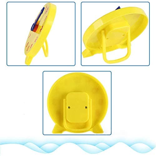 Rvtkak Horloge pédagogique pour Enfants - Réveil éducatif pour Apprendre à Lire l'heure - Réglable - Outil d'apprentissage précoce - pour Apprendre à Lire l'heure