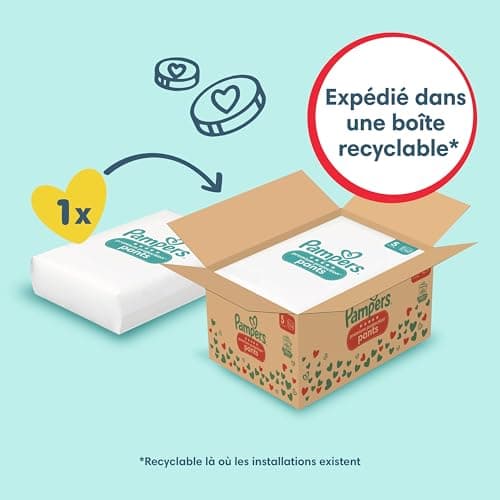 Pampers Premium Protection Pants, Taille 5, 144 Couches-Culottes, 12-17kg, Notre Meilleur Confort & Protection, Maintien 360° Contre Les Fuites et Matières Ultra-Douces, Pack 1 Mois