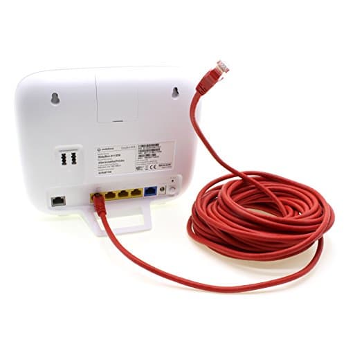 0,5 m - rouge - 10 pièces - (PACK) - Câble réseau LAN Ethernet CAT.6 CAT6 Câble patch 1000 Mbit/s