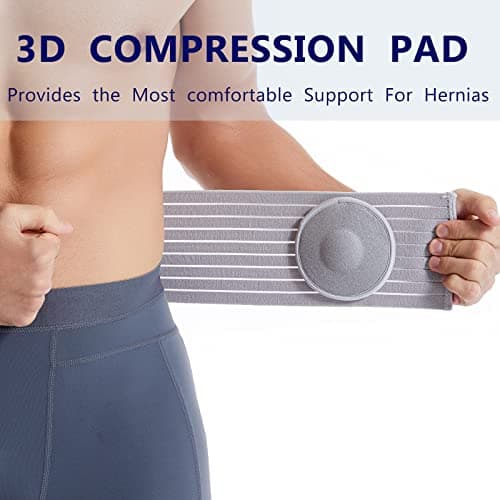 gagaiuco Ceinture Pour Hernie Ombilicale Pour Hommes Et Femmes - Ceinture De Soutien Abdominal Avec Coussin De Compression - Outil Préventif Pour La Chirurgie De La Hernie Ombilicale