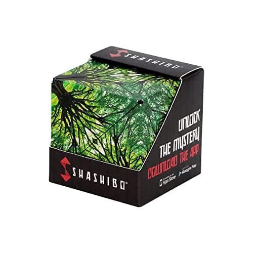 SHASHIBO Cube Transformable – Cube Antistress breveté et primé avec 36 aimants rares sur Le thème de la Terre – Peut Prendre Plus de 70 Formes (Elements)