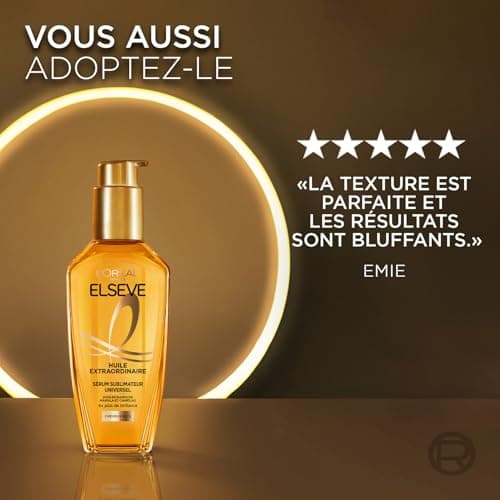 L'Oréal Paris Elseve Huile Extraordinaire Soin Cheveux Secs 100ml