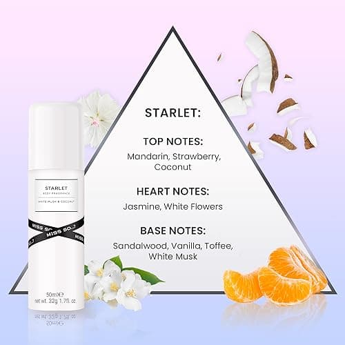 Miss So...? Mini Galore Coffret Cadeau Brume Parfumée Pour Femme (4x50ml)