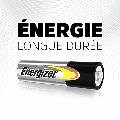 Energizer Piles AA, Alkaline Power, Lot de 24, Pile alcaline