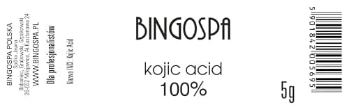 BINGOSPA Acide kojique - décoloration et anti-âge - 5g