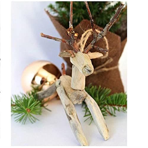 dailymall 50 Branches de Bois Flotté Naturel Bâtons Rustique Pièces Artisanat Bois Bricolage - 20cm