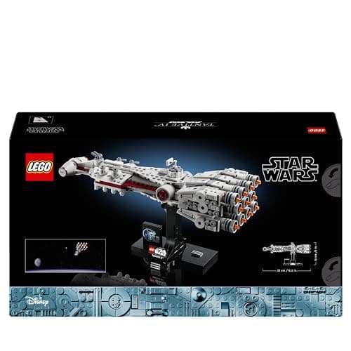 LEGO Star Wars Tantive IV, Vaisseau Spatial à Collectionner, Set de Construction Créatif pour Adultes, Véhicule Mythique, Idée Cadeau d’Anniversaire pour Fans de la Saga 75376
