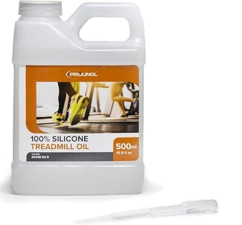 Prounol Huile de Silicone 100% Pure, Lubrifiant pour Tapis de Course et de marche – Flacon de 500 ml