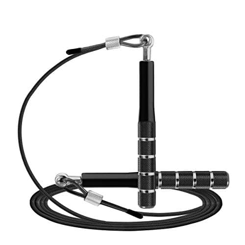 Corde à sauter, corde à sauter de vitesse Wastou pour l'exercice de remise en forme, corde à sauter réglable pour adultes pour hommes, femmes, enfants, filles