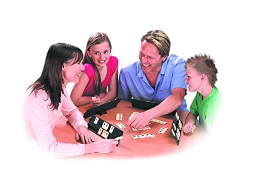 Hasbro Gaming Rummikub Chiffres, Jeu de Société et de Réflexion Multijoueur, pour Les Fans de Jeux Éducatifs et de Numération pour Les Enfants dès 7 Ans, Version Française, Idée Cadeau de Noël