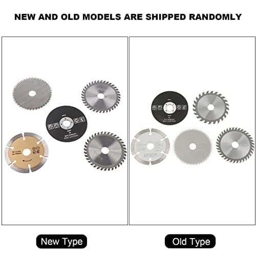 Lame de scie au carbure de 5 pièces de 85 mm, mini lame de scie circulaire au carbure de diamètre intérieur de 15 mm pour outil de coupe