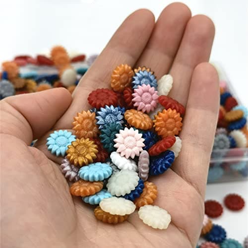 600 Pièces Perles de Cire à Cacheter Tournesol Sceaux de Cire avec 2 Cuillères de Fusion et 4 Bougies de Thé pour Sceller et Décorer des Lettres (Couleurs Mélangées)