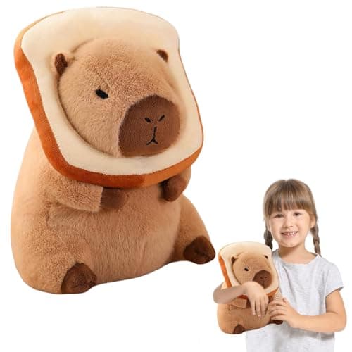 DGUSO Peluche Capybara Simulation, 25cm Capybara Peluche, Capybara Gifts Jouet, Mignon Jouet en Peluche Capybara, Décoration d'Intérieur, Jouets de Guérison pour Enfants et Adultes