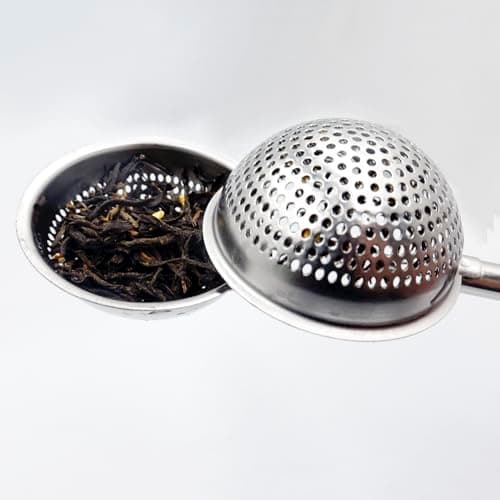 SyiXute 2 Pièces Filtre à Thé,Boule a Thé,Infuseurs à Thé en Acier Inoxydable,Infuseur à Thé avec Long Manche pour Thé en Vrac & Épices,Tasse Théière